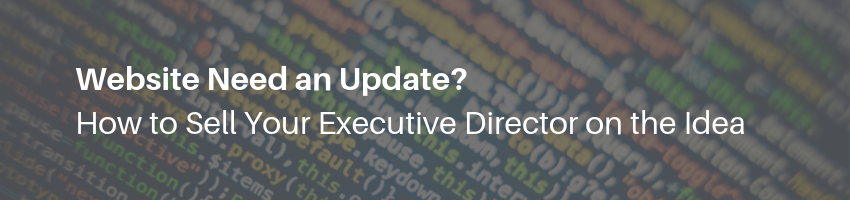 nonprofit website redesign